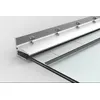 Katosprofiilisetti 1400mm, 7 kiinnitysreikää Lasin mitta. P 1398mm mks syvyys 1100mm