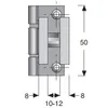 Lasioven yleissarana silver 151