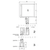 Protec Fireslide pystyluukku SV-E60 6 mm Pyran S, E60