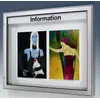 Infovitriini DIN A2 Pystysuuntainen Mitat: 485 x 30 x 660mm