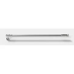 Stabilointivarsi Ø16mm, G-W 45° L=460 mm, lasille 6-10mm,  kiiltävä kromi