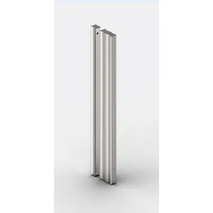 Liimattava ovenkahva, 250x11x29 mm kiiltävä kromi