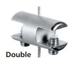 Hyllynkannatin, kaksipuoleinen max 7mm levylle