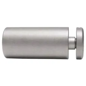 Seinäkiinnityshela 50 mm pitkä 6-20mm levyvahv. mattakromattu