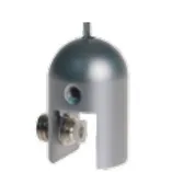 Kattokiinnitin 1,5mm vaijerille mattakromattu
