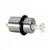 Lasihyllynkannatin,RST,puuhun Halk.12mm, pituus 18mm
