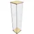 Tyfon kokolasivitriini 400x400x1800mm, 3 hyllyä