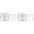 LED kohdevalaisin TU-223 kiskolle, 7,7W DC24V, valkoinen, 3000K, DIM10-100% adapter