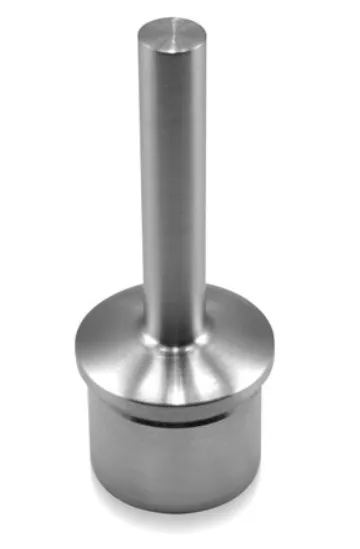 Käsijohteen kannatin putkelle 42,4x2mm putkeen päähän, AISI316 (130695)