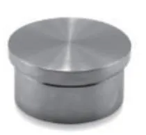 Päätykpl. 42,4mm/2mm putkelle AISI 304