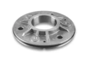 Kaidentolpan hitsattava laippa kumireunalla putkelle Ø42, D105mm, AISI304