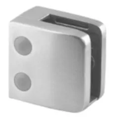 Kiinnityskappale 55x55 mm suora lasille 8,76; 10; 12; 12,76 mm
