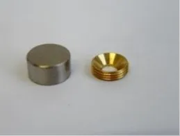 Peitehattu, halkaisija 16 mm mattakromi