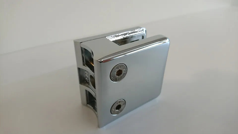 Kiinnityskappale putkelle R48 lasille 6-mm, kiiltäväkromattu