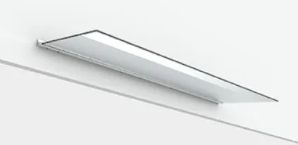 Katosprofiilisetti 1400mm, 7 kiinnitysreikää Lasin mitta. P 1398mm mks syvyys 1100mm