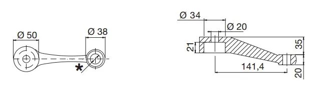 Spider 1-vartinen RST AISI316
