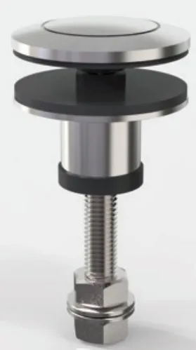 Julkisivuhela D60mm säädettävällä nivelellä, RST AISI316