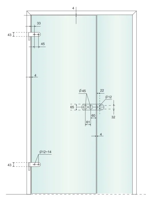 Saranapari PILOT Silver+kannat hinge tapp
