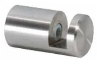 Lasinkiinnike D 22mm, RST T 10x17mm; L 40mm