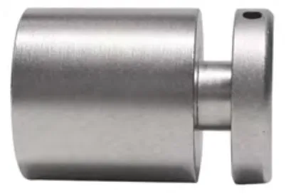 Paneelikiinnityshela 25x25mm 6-20mm levyvahv. mattakromattu