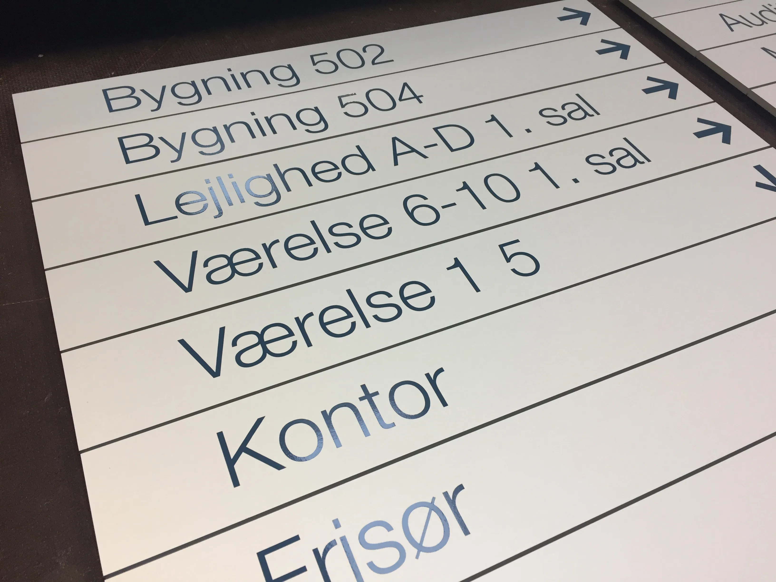PlanSign Alumiininen opaste Useita eri kokoja